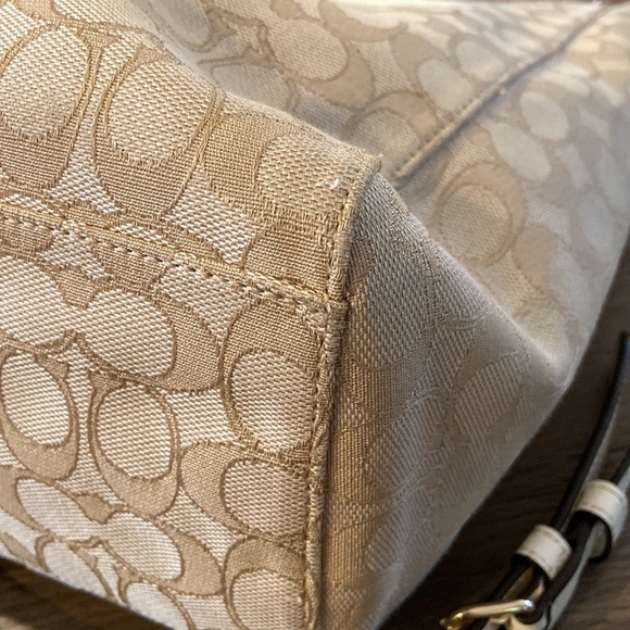 Coach Celeste Signature Convertible Hobo Bag - Picture 10 of 16